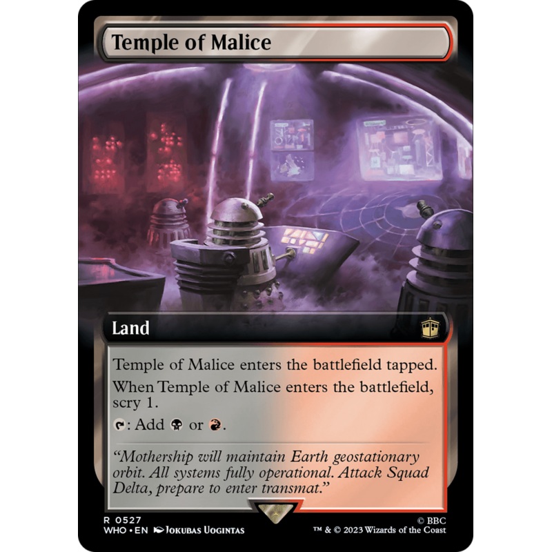 Temple of Malice (Extended Art) [Doctor Who]