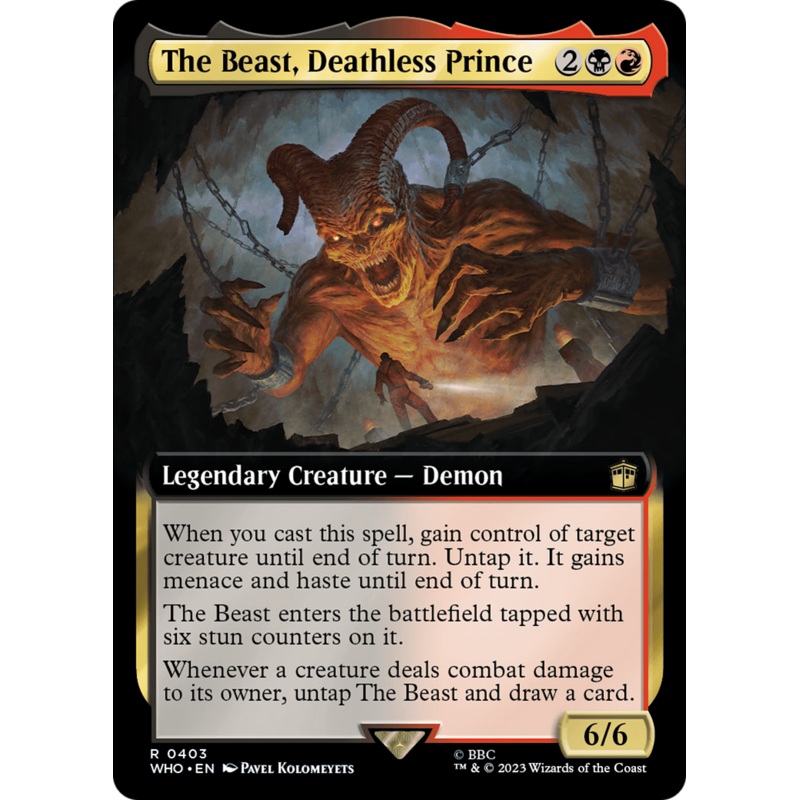 The Beast, Deathless Prince (Extended Art) [Doctor Who]