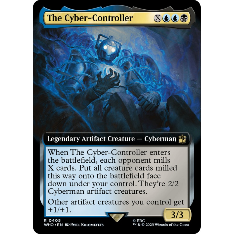 The Cyber-Controller (Extended Art) [Doctor Who]