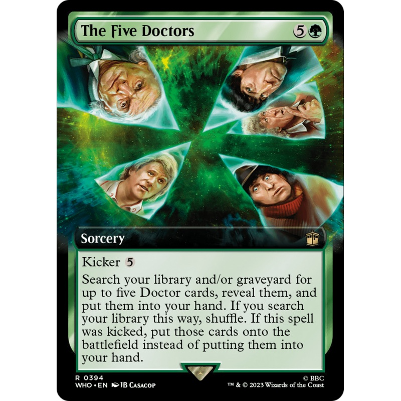 The Five Doctors (Extended Art) [Doctor Who]