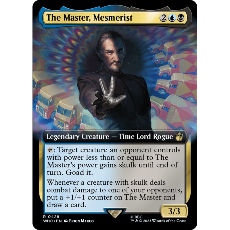 The Master, Mesmerist (Extended Art) [Doctor Who]