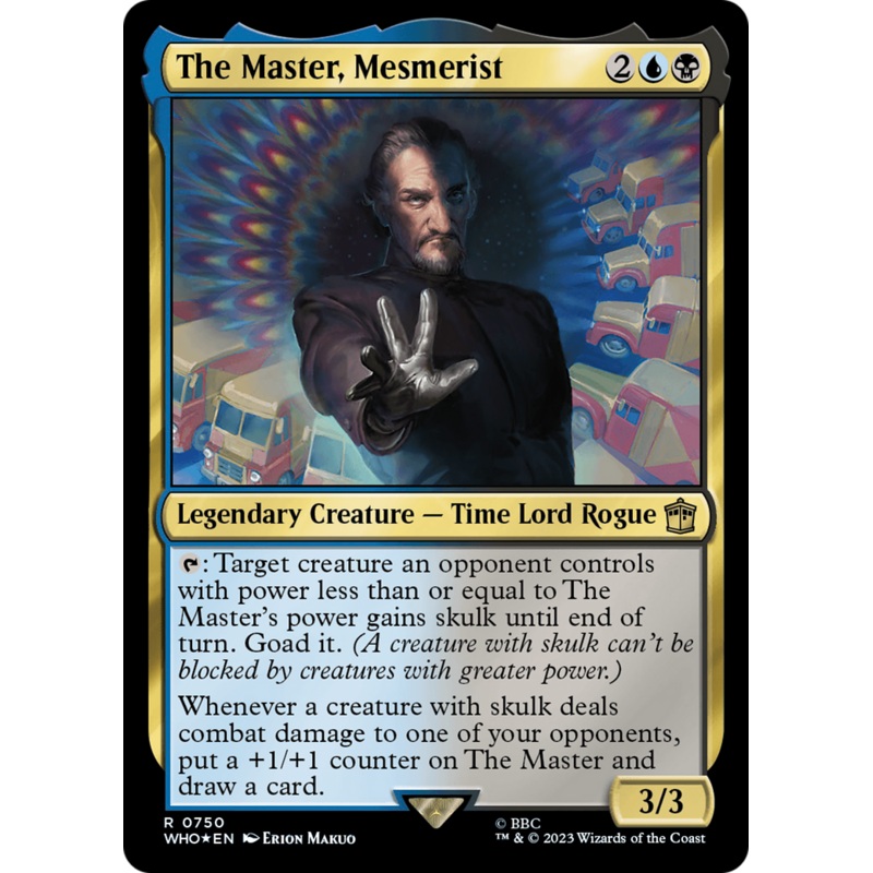 The Master, Mesmerist (Surge Foil) [Doctor Who]