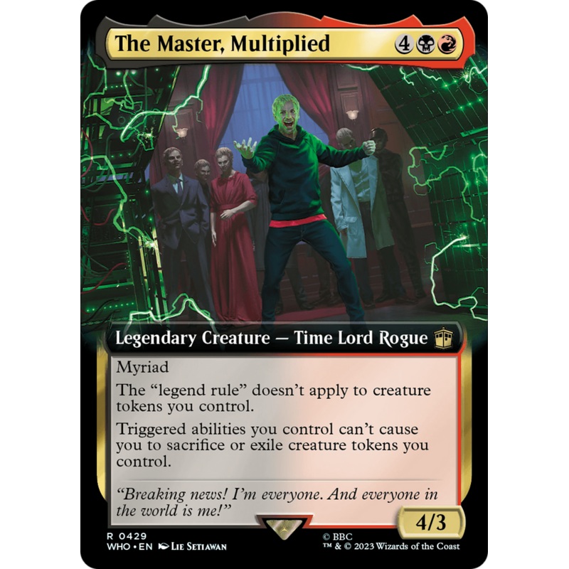 The Master, Multiplied (Extended Art) [Doctor Who]