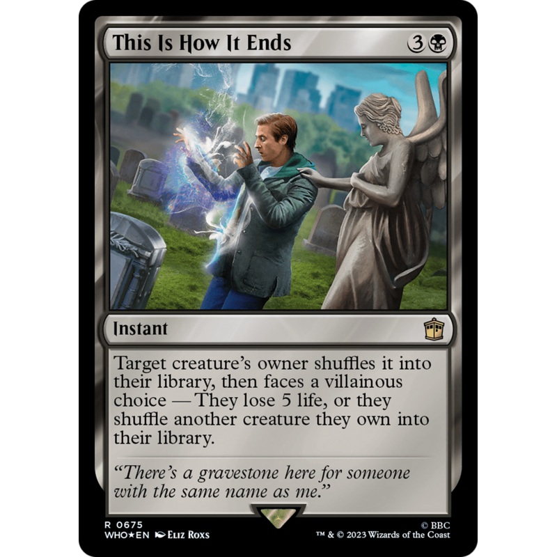 This Is How It Ends (Surge Foil) [Doctor Who]