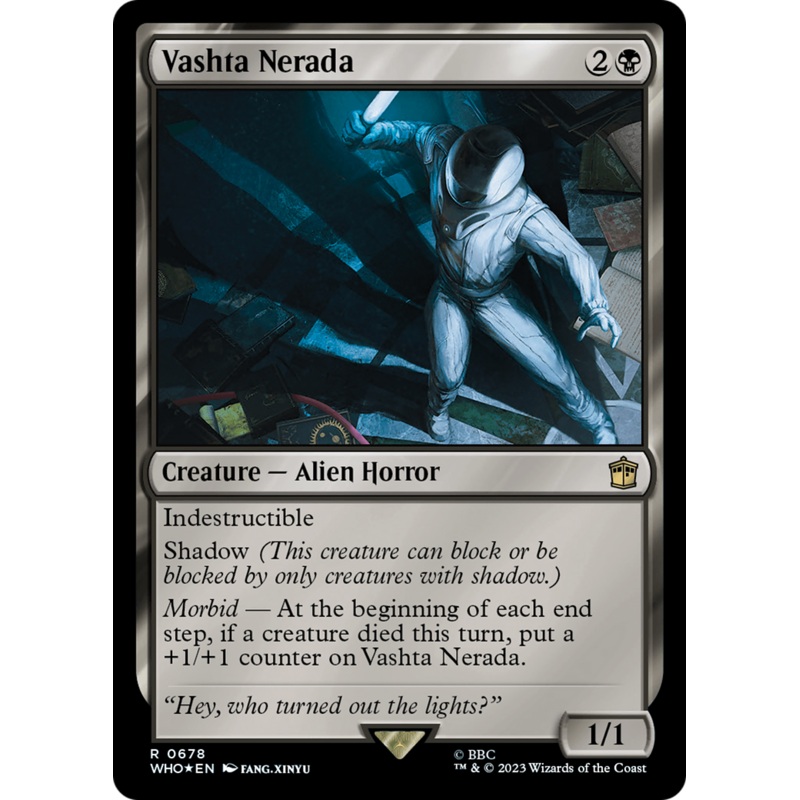 Vashta Nerada (Surge Foil) [Doctor Who]
