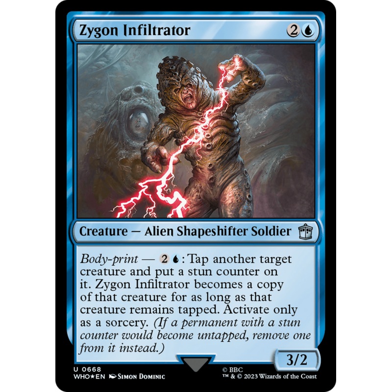 Zygon Infiltrator (Surge Foil) [Doctor Who]