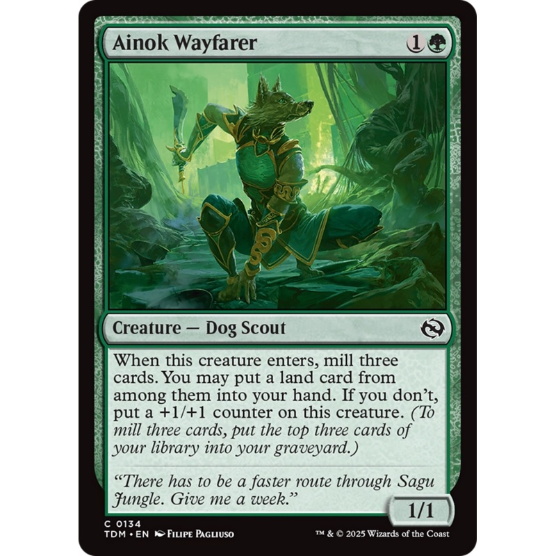 Ainok Wayfarer [Tarkir: Dragonstorm]