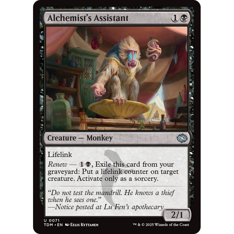 Alchemist's Assistant [Tarkir: Dragonstorm]