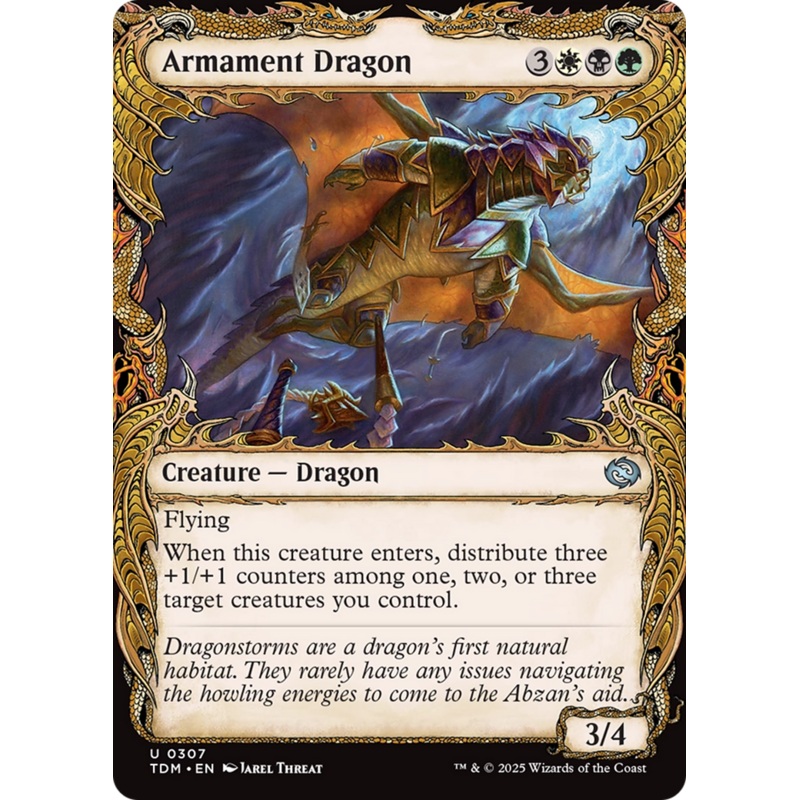 Armament Dragon (Showcase) [Tarkir: Dragonstorm]