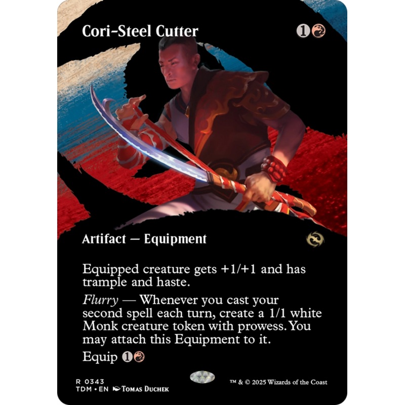 Cori-Steel Cutter (Borderless) [Tarkir: Dragonstorm]