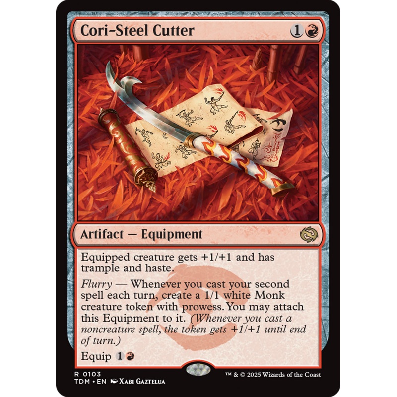 Cori-Steel Cutter [Tarkir: Dragonstorm]