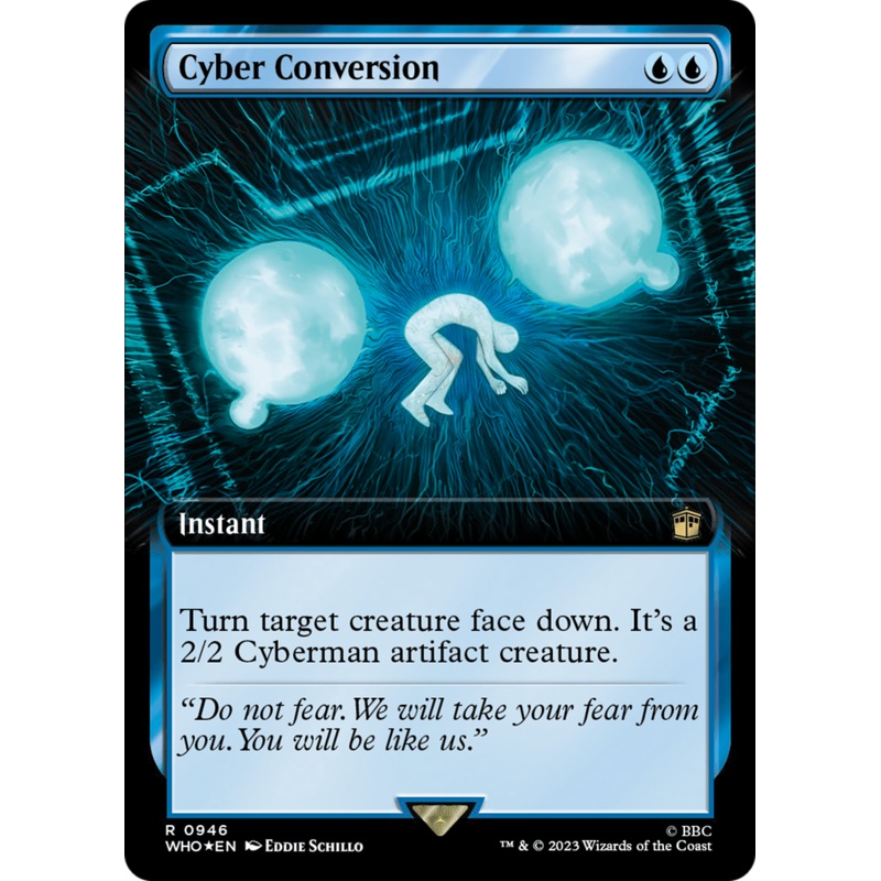 Cyber Conversion (Extended Art) (Surge Foil) [Doctor Who]
