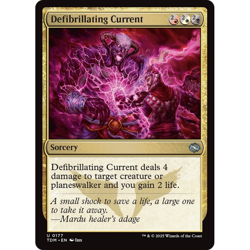 Defibrillating Current [Tarkir: Dragonstorm]