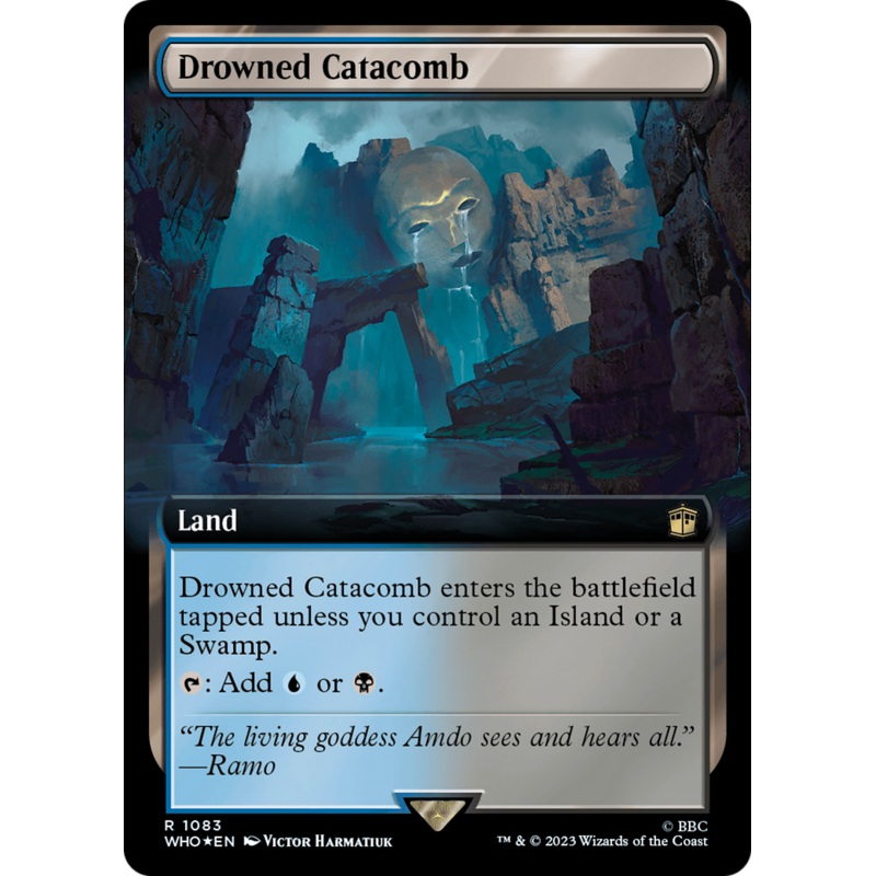 Drowned Catacomb (Extended Art) (Surge Foil) [Doctor Who]