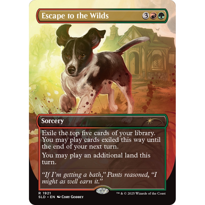Escape to the Wilds (1921) [Secret Lair Drop Series]