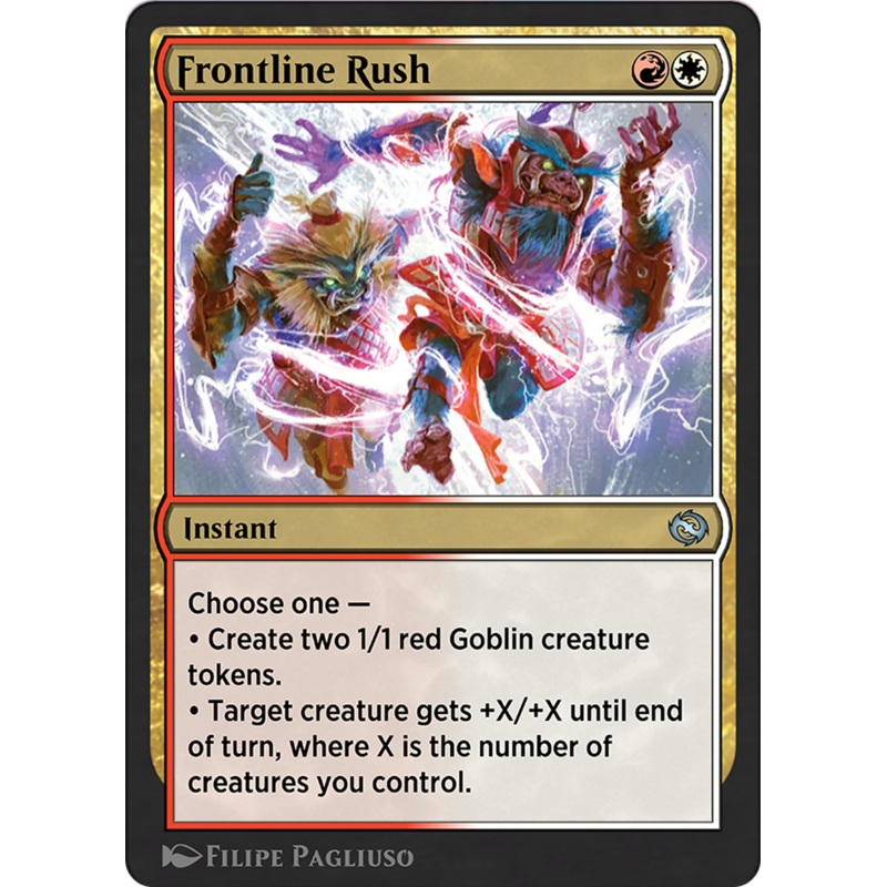 Frontline Rush [Tarkir: Dragonstorm]