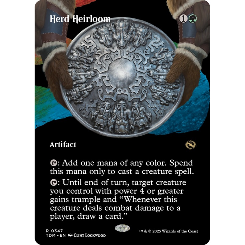 Herd Heirloom (Borderless) [Tarkir: Dragonstorm]