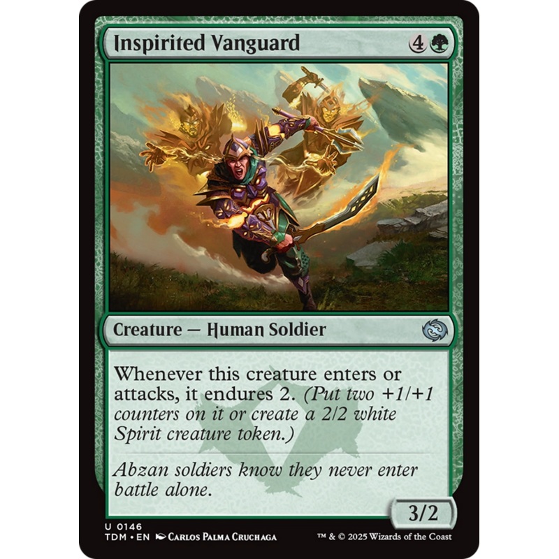 Inspirited Vanguard [Tarkir: Dragonstorm]