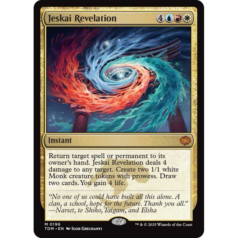 Jeskai Revelation [Tarkir: Dragonstorm]