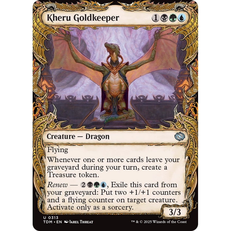 Kheru Goldkeeper (Showcase) [Tarkir: Dragonstorm]