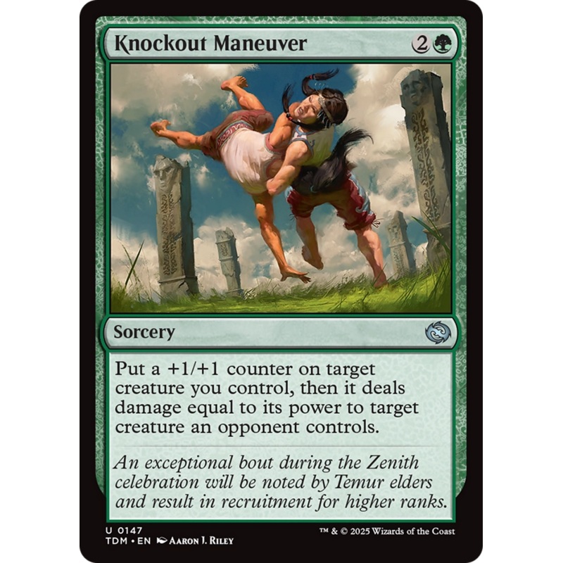 Knockout Maneuver [Tarkir: Dragonstorm]
