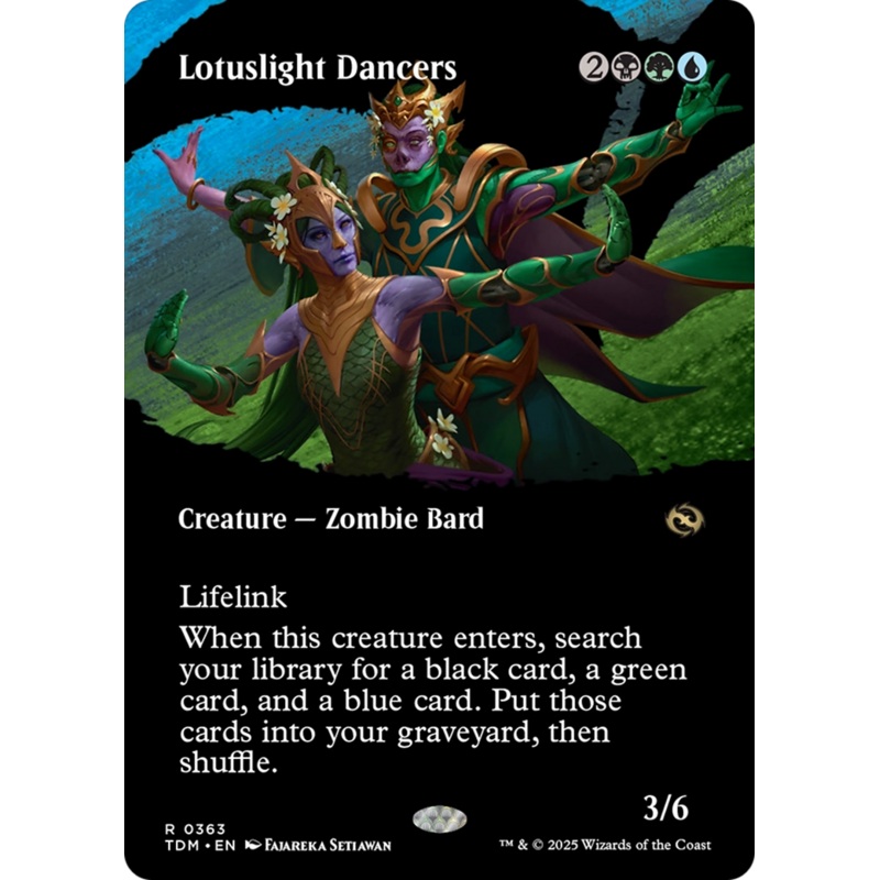Lotuslight Dancers (Borderless) [Tarkir: Dragonstorm]