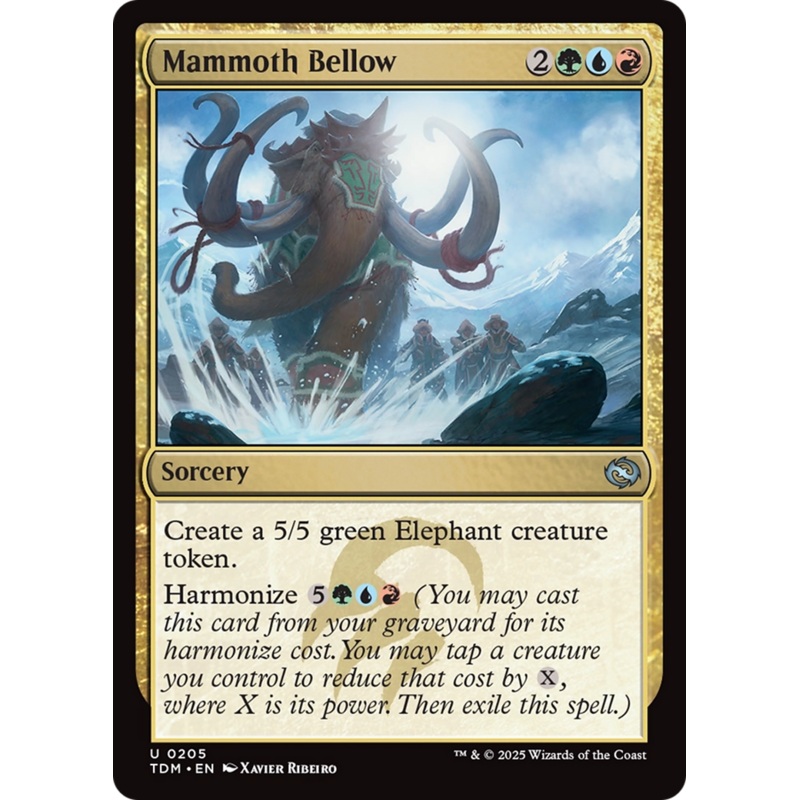 Mammoth Bellow [Tarkir: Dragonstorm]