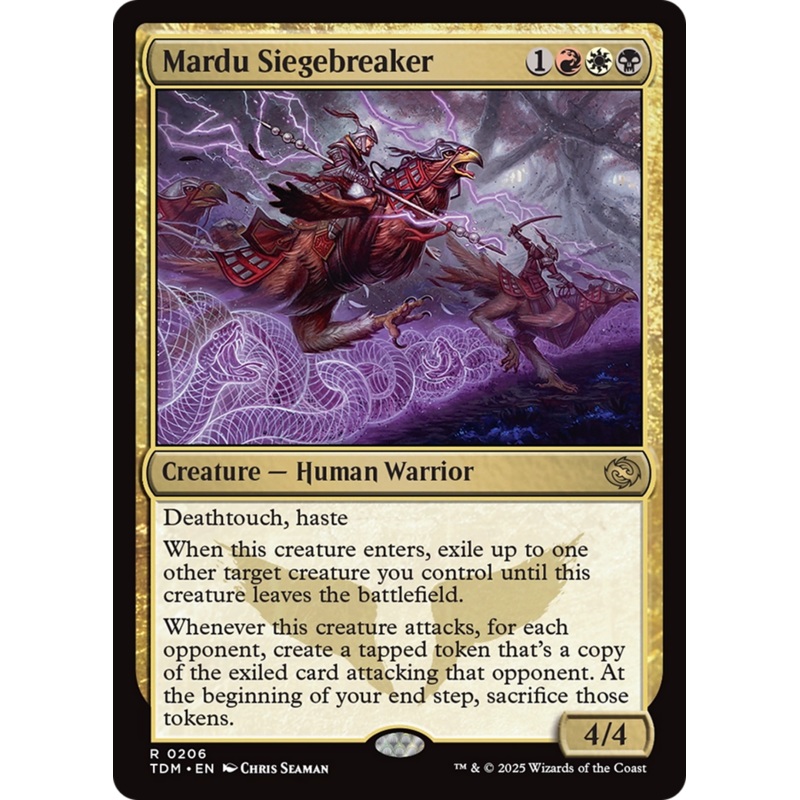 Mardu Siegebreaker [Tarkir: Dragonstorm]