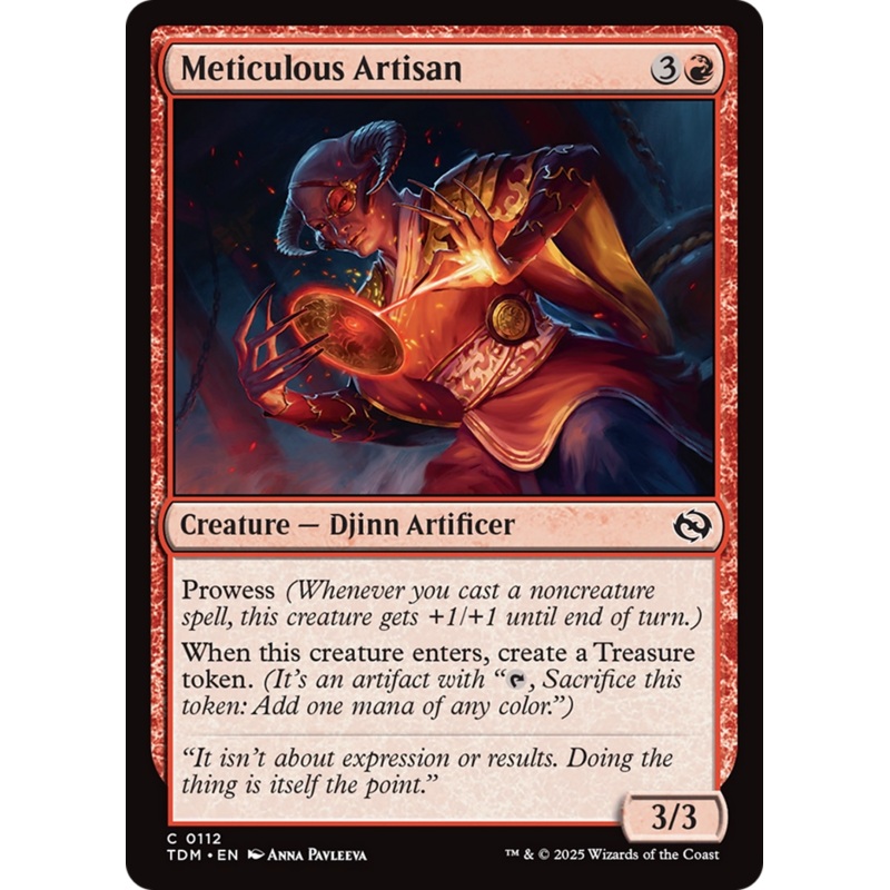 Meticulous Artisan [Tarkir: Dragonstorm]