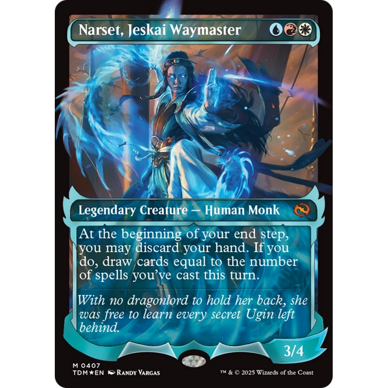 Narset, Jeskai Waymaster (Showcase) [Tarkir: Dragonstorm]