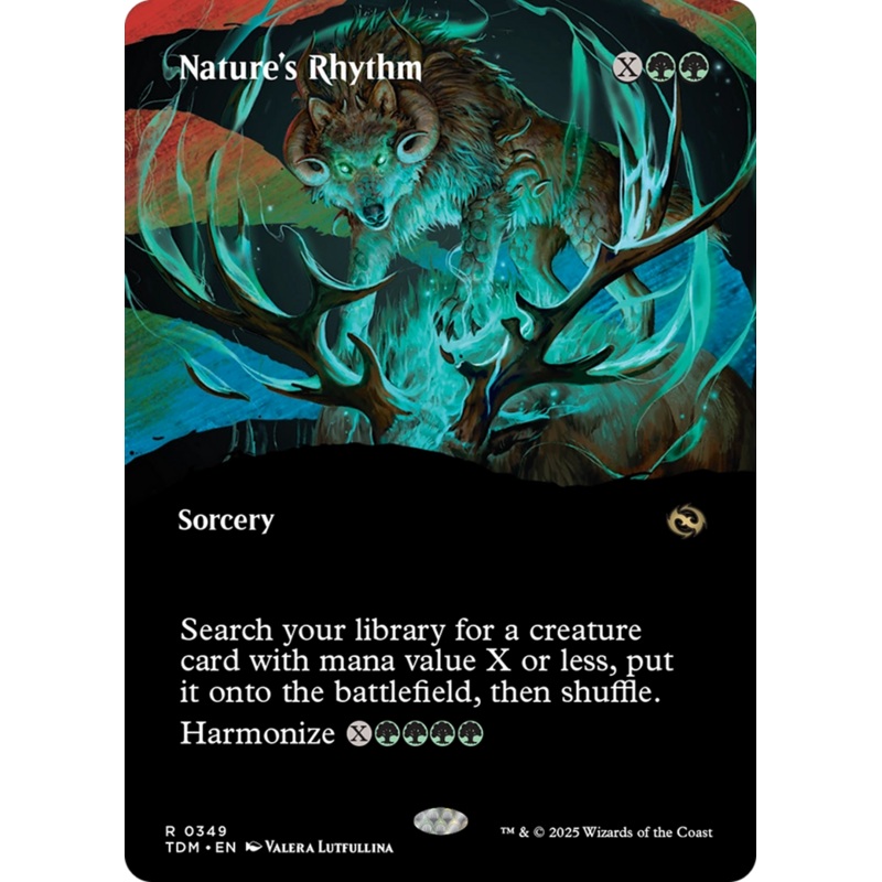 Nature's Rhythm (Borderless) [Tarkir: Dragonstorm]