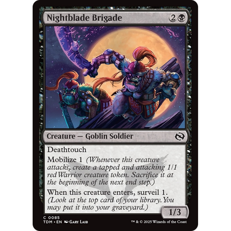 Nightblade Brigade [Tarkir: Dragonstorm]