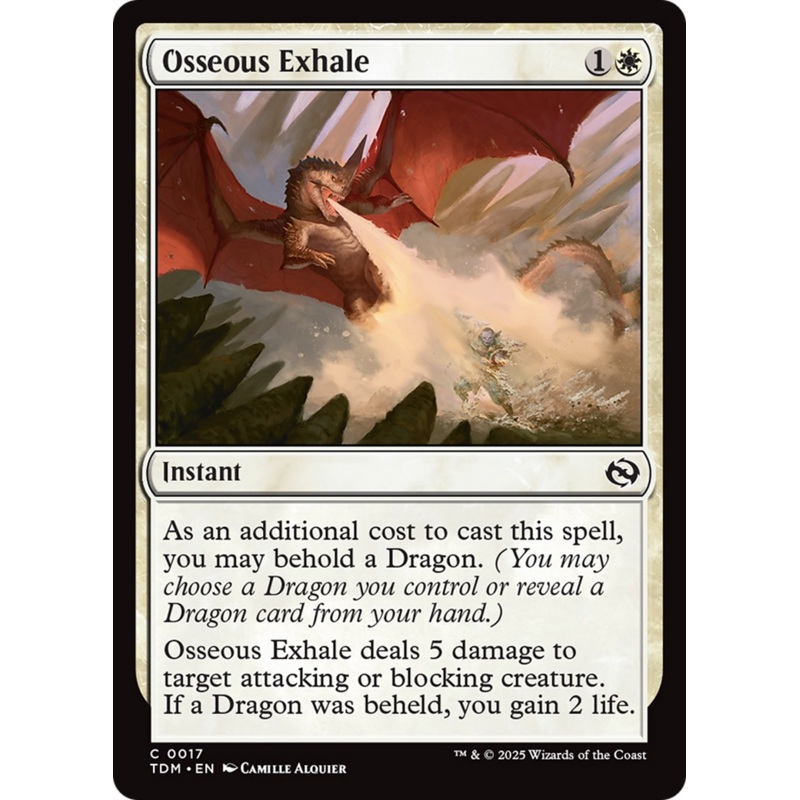 Osseous Exhale [Tarkir: Dragonstorm]