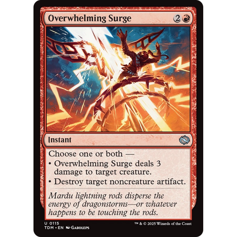 Overwhelming Surge [Tarkir: Dragonstorm]