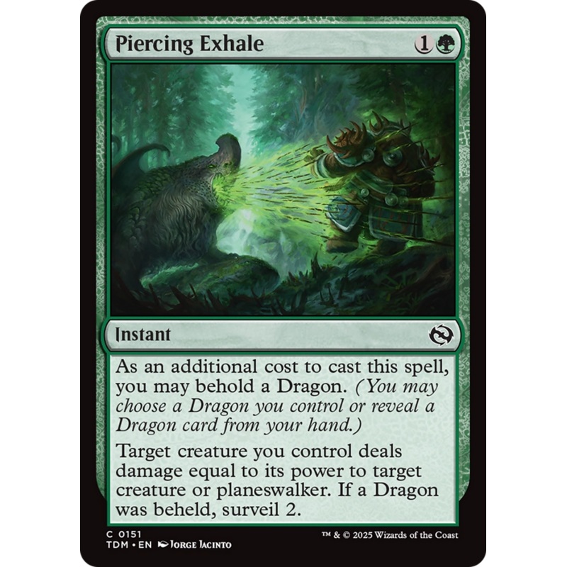 Piercing Exhale [Tarkir: Dragonstorm]