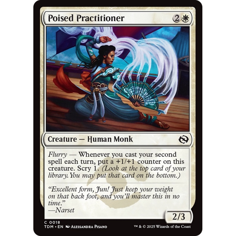 Poised Practitioner [Tarkir: Dragonstorm]