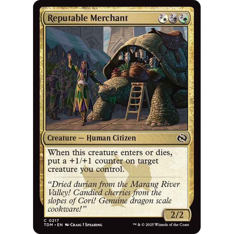 Reputable Merchant [Tarkir: Dragonstorm]