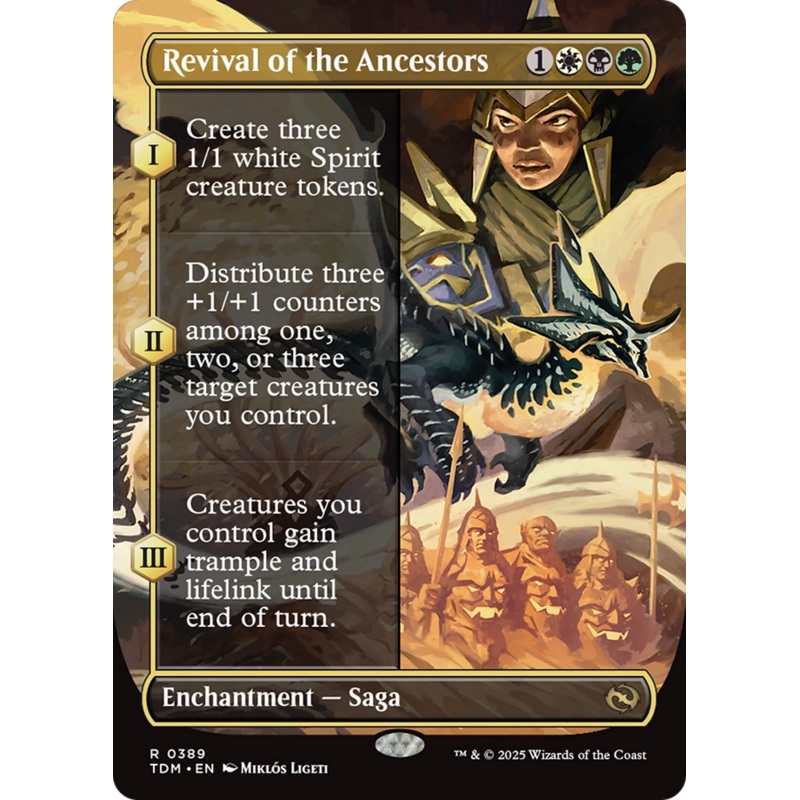 Revival of the Ancestors (Borderless) [Tarkir: Dragonstorm]