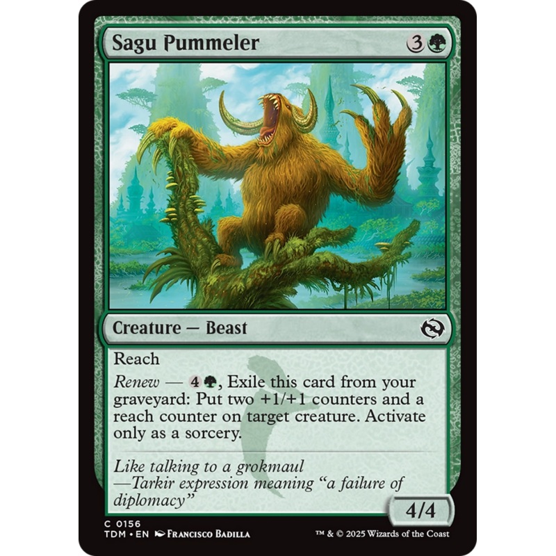 Sagu Pummeler [Tarkir: Dragonstorm]