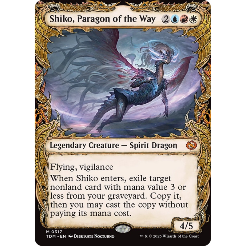 Shiko, Paragon of the Way (Showcase) [Tarkir: Dragonstorm]