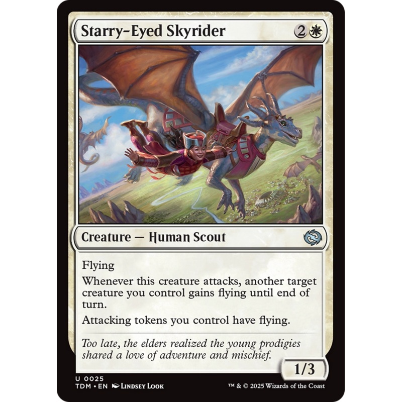 Starry-Eyed Skyrider [Tarkir: Dragonstorm]