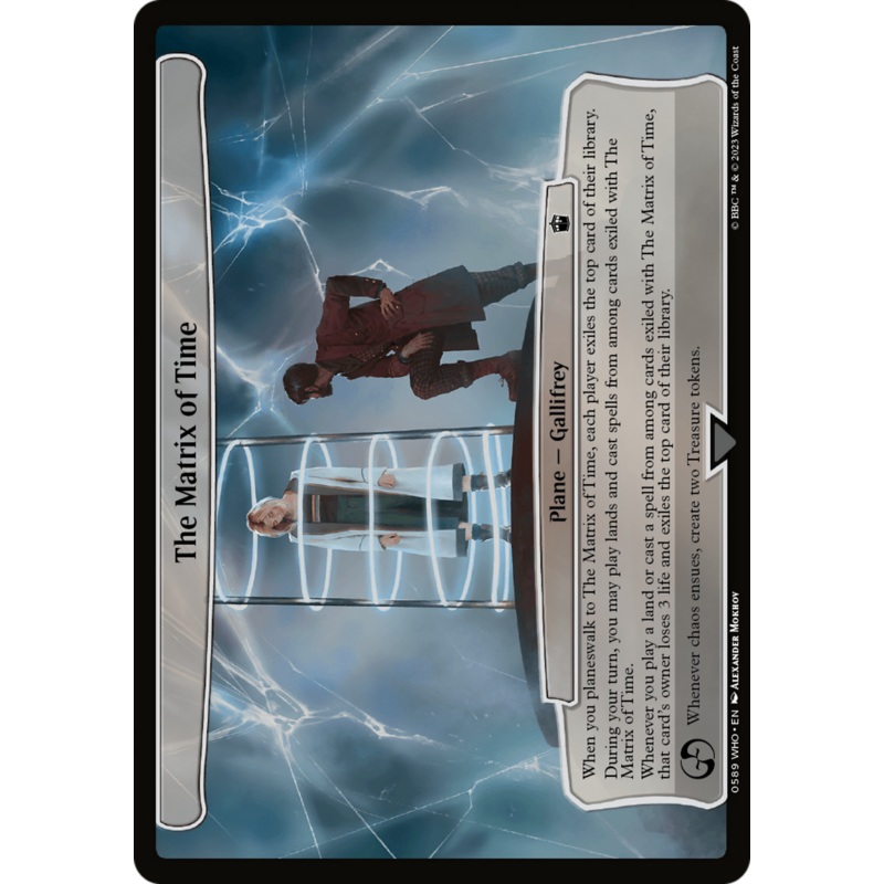 The Matrix of Time [Doctor Who]