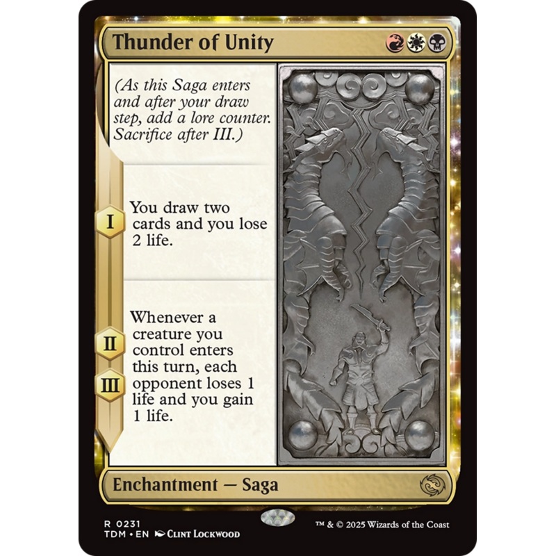 Thunder of Unity [Tarkir: Dragonstorm]