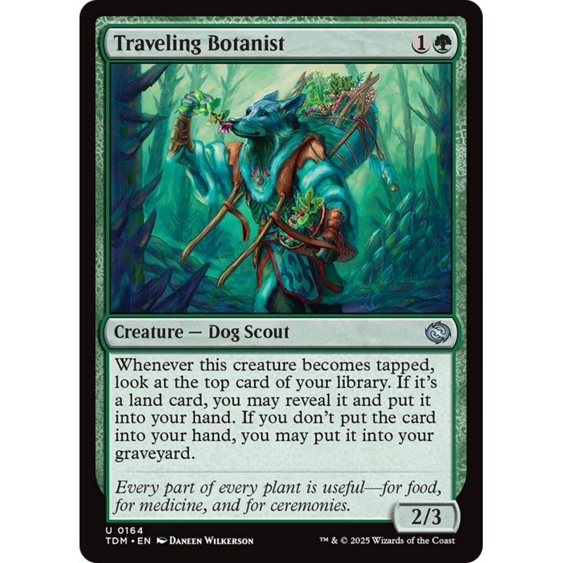 Traveling Botanist [Tarkir: Dragonstorm]