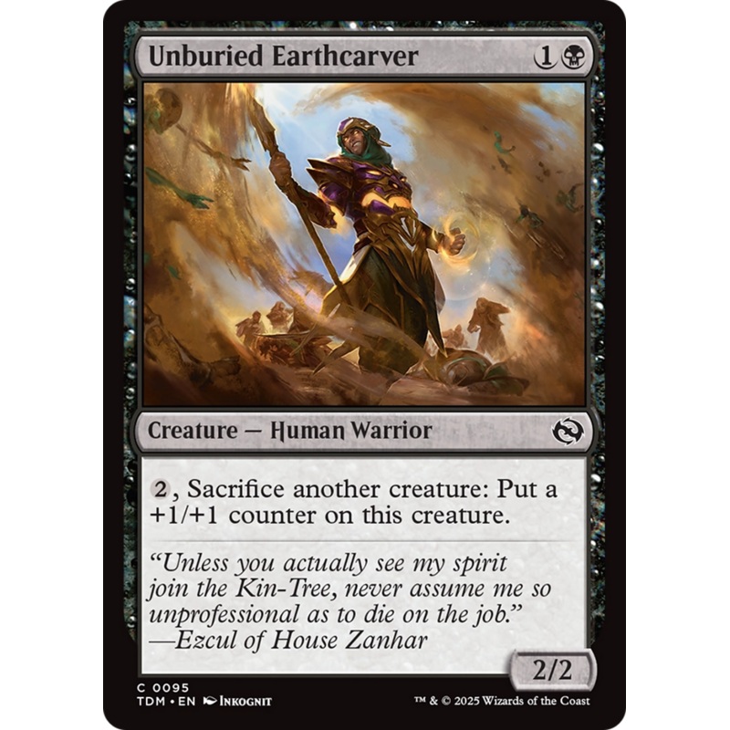 Unburied Earthcarver [Tarkir: Dragonstorm]