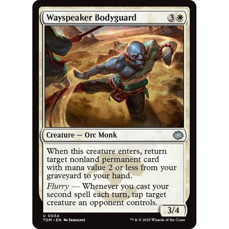 Wayspeaker Bodyguard [Tarkir: Dragonstorm]