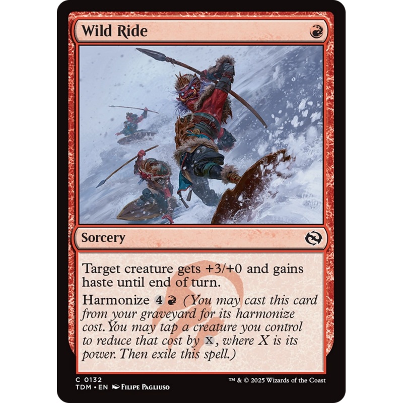Wild Ride [Tarkir: Dragonstorm]