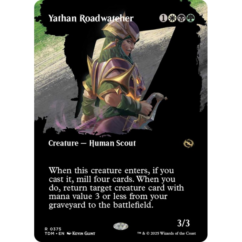 Yathan Roadwatcher (Borderless) [Tarkir: Dragonstorm]