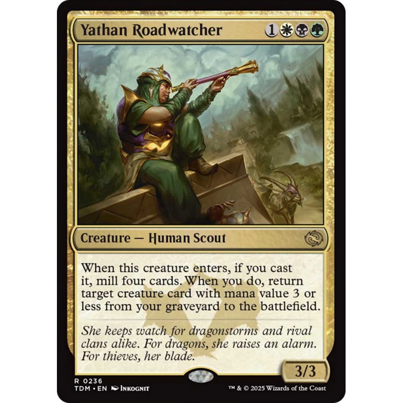 Yathan Roadwatcher [Tarkir: Dragonstorm]