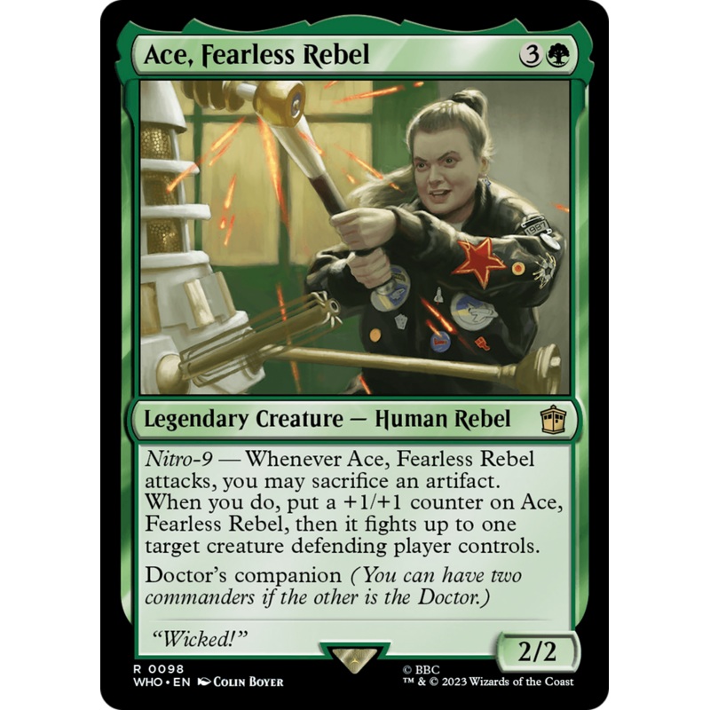 Ace, Fearless Rebel [Doctor Who]